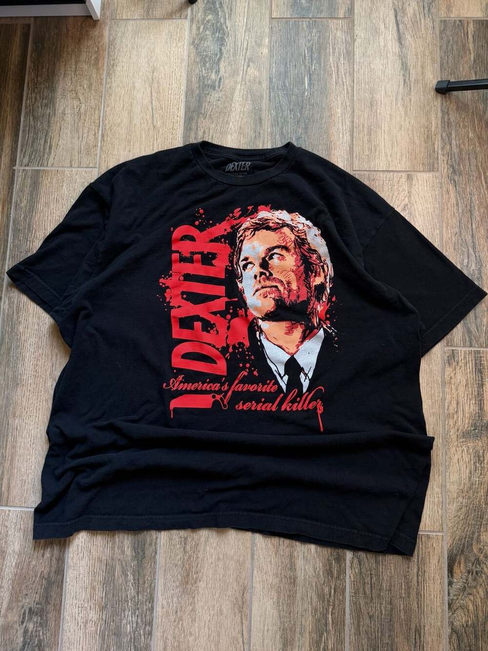 Dexter America's Favorite Serial Killer T-Shirt XXL/XXLT Black